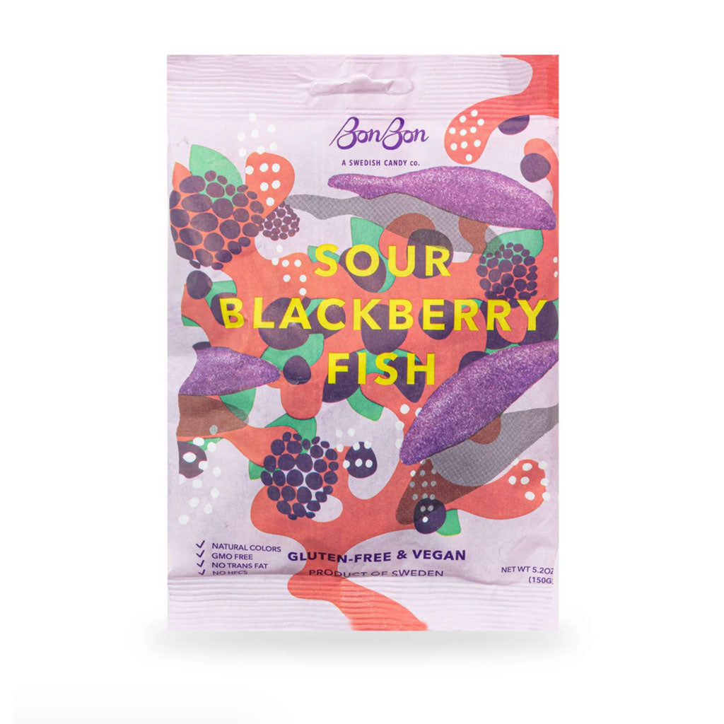 BonBon NYC: Sour Blackberry Fish