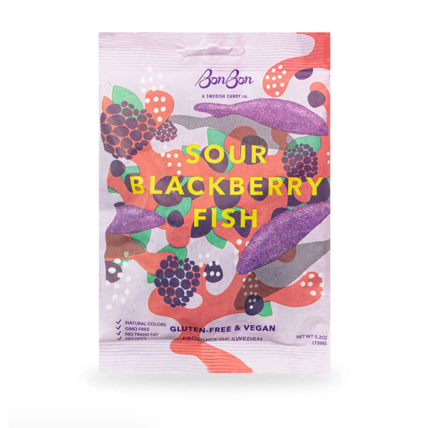 BonBon NYC: Sour Blackberry Fish