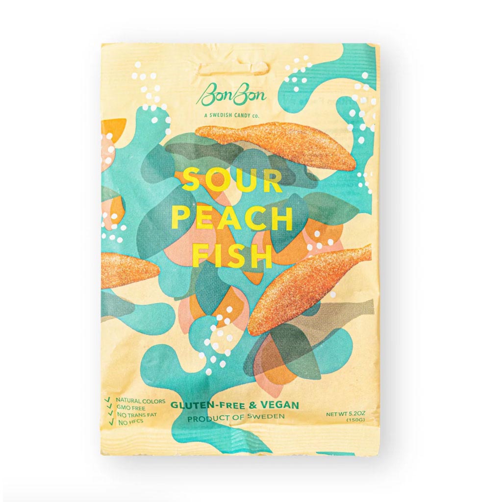 BonBon NYC Sour Peach Fish