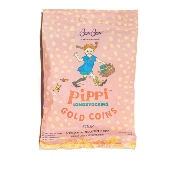 BonBon NY Pippi Longstocking Gold Coins