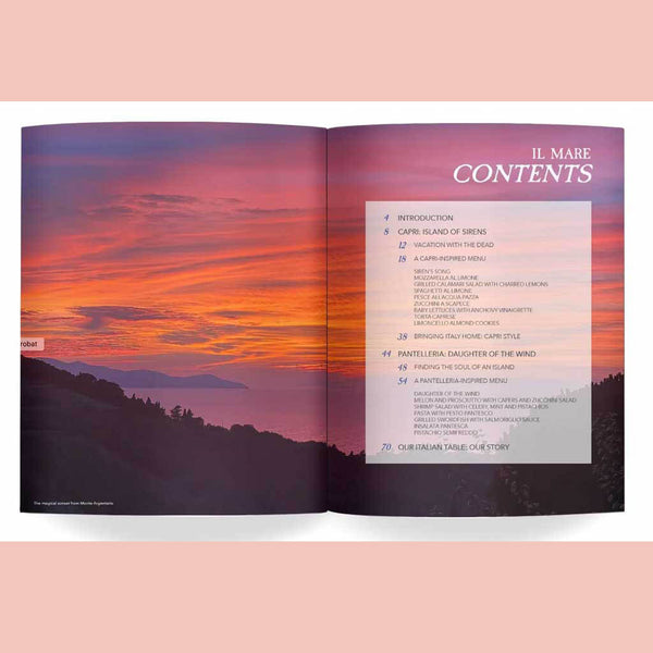 Il Mare: Recipes, Images, and Stories from Our Seaside Travels in Italy - Celebrating the Splendors of the Italian Sea (Our Italian Table)