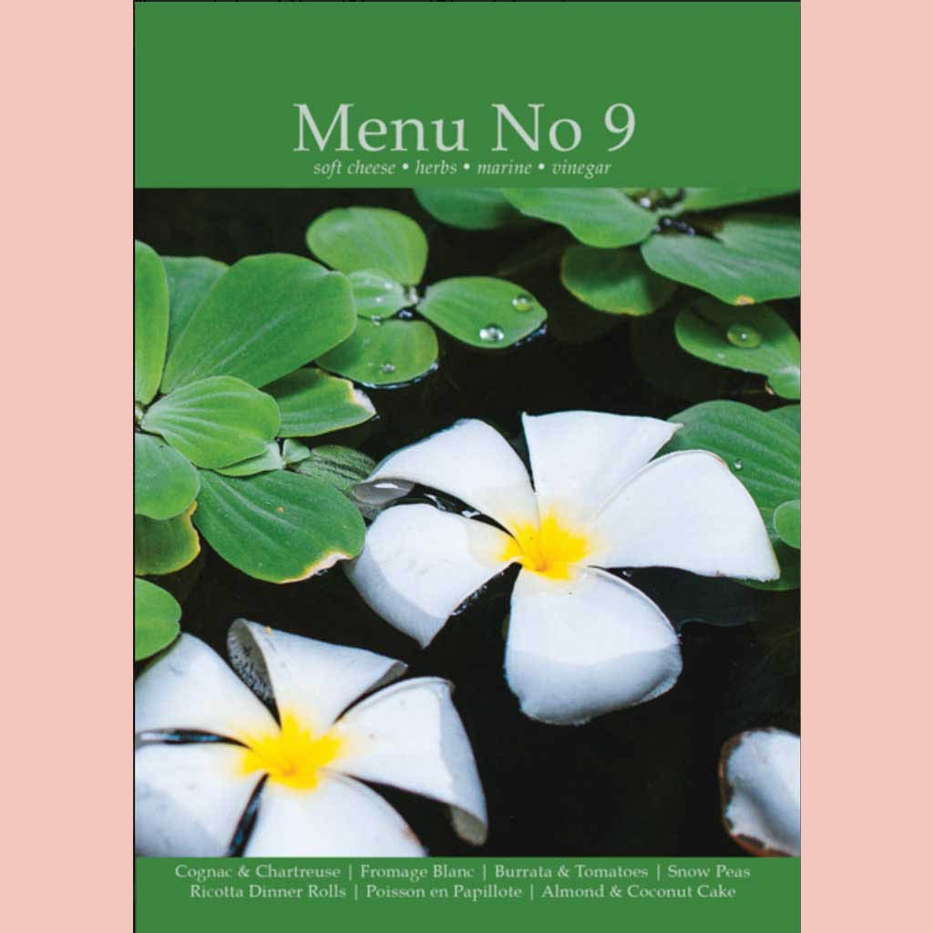 Menu No. 9 by Brian Voll