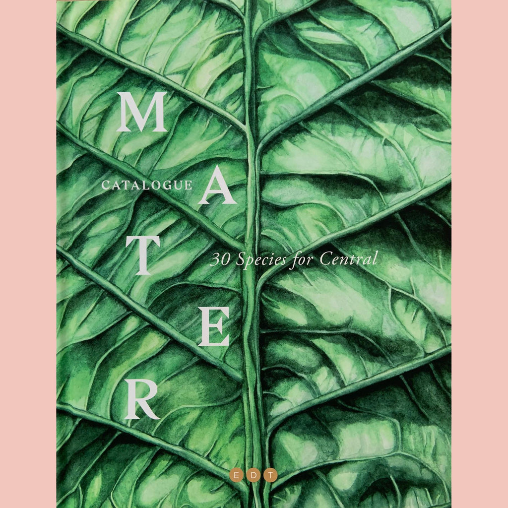 Shopworn: Mater Catalogue: 30 Species for Central (Malena Martínez, Virgilio Martínez) English Edition (Import)