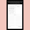 Mental Mise En Place Journal